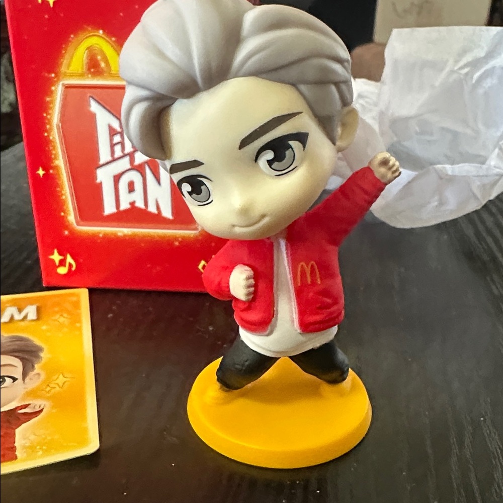 McDonald’s 2025 Tiny Tan/BTS #8 RM Happy Meal Figure Encore Edition